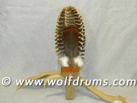 Feather Smudge fan - large
