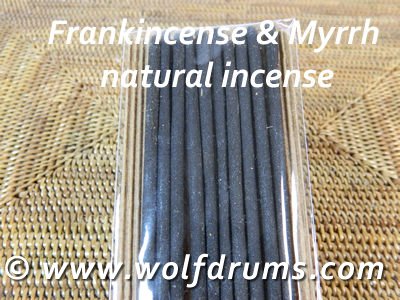 Frankincense and Myrrh incense sticks 10pk - Click Image to Close