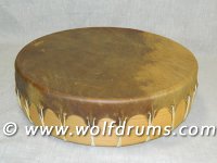 Native American Style American Bison Drum