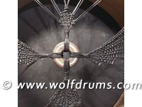 (image for) Raven Totem Drum - Deer rawhide Shaman Drum