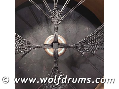 (image for) Raven Totem Drum - Deer rawhide Shaman Drum