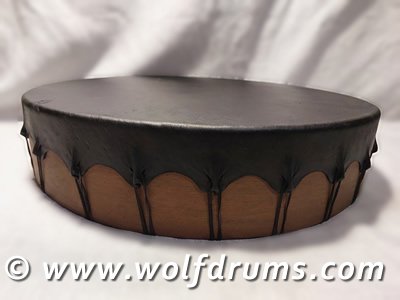 (image for) Raven Totem Drum - Deer rawhide Shaman Drum