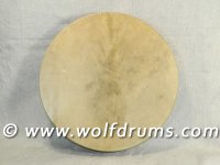 (image for) Forest Spirit Drums- Red Deer Doe Hide