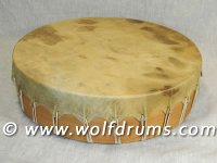 (image for) Native American Style Elk Cow Drum