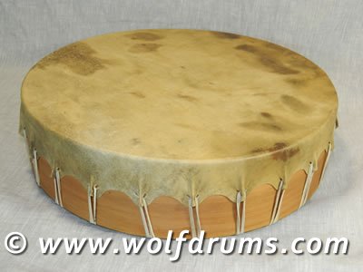 (image for) Native American Style Elk Cow Drum