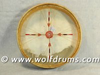 (image for) Crystal Shaman Drum - Fallow Deer Hide