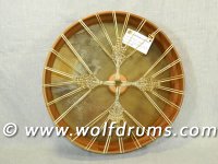 Native American Style Horse Mare Rawhide Drum