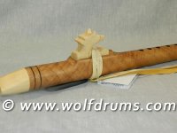 (image for) A Key 432Hz Native American style flute - Curly Bowen Mango