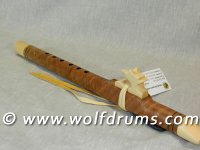 (image for) A Key 432Hz Native American style flute - Curly Bowen Mango