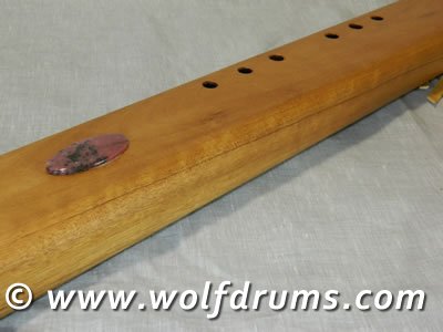 Bass B Drone Native American style flute - Qld Maple - Click Image to Close