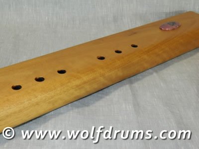 Bass B Drone Native American style flute - Qld Maple - Click Image to Close