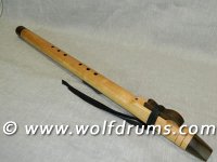 Bass C Key Native American style flute - Qld Maple