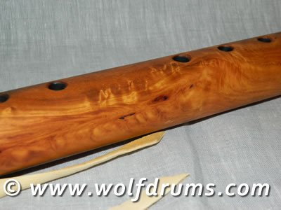 D Sharp Native American style flute - Nara - Click Image to Close