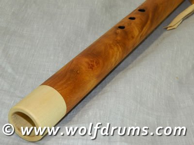 D Sharp Native American style flute - Nara - Click Image to Close