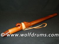 E Key Native American style flute - Aust. Red Cedar