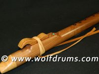 E Key Native American style flute - NSW Coachwood