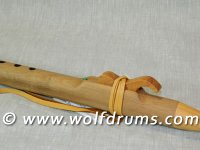 (image for) F Key 440Hz Native American style flute - NSW Coachwood