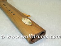Fshp Key Native American style Drone flute - Black Walnut