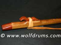 F Sharp Key Native American style flute - Camphor Laurel