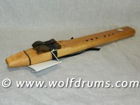 F sharp 432z Drone Native American style flute - Qld Maple