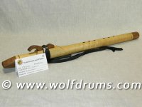 F sharp 432Hz Native American style flute - QLD Silkwood
