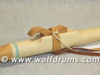 G Key Native American style flute - English Sycamore