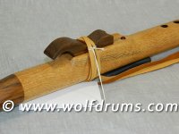 G sharp Native American style flute - Southern Silky Oak
