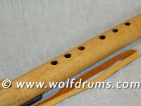 G sharp Native American style flute - Southern Silky Oak