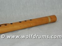 G Key Native American style flute - US Sycamore
