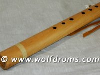 G Key Native American style flute - US Sycamore