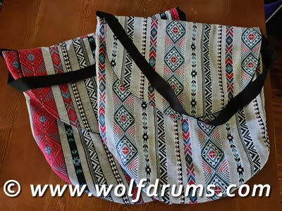 Native American Style Drum Bags
