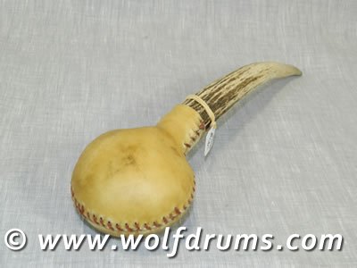 (image for) Deer Rawhide Medicine Rattle