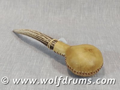 (image for) Deer Rawhide Medicine Rattle