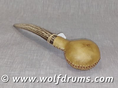 (image for) Deer Rawhide Medicine Rattle