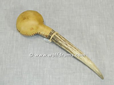 (image for) Deer Rawhide Medicine Rattle