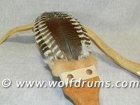 Feather Smudge fan - large