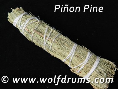 Pinon Pine smudge stick large - Click Image to Close