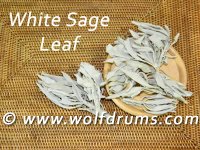 (image for) White Sage (California) - loose leaf 50g