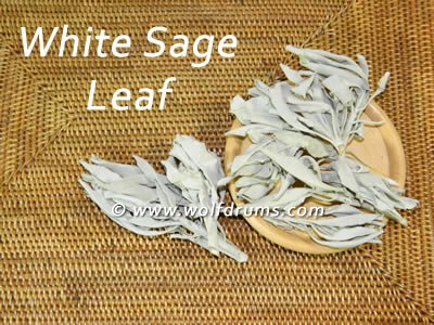 (image for) White Sage (California) - loose leaf 50g