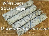 (image for) * White Sage (California) - stick lrg