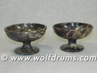Natural Stone Carved Chalice Smudge Bowl