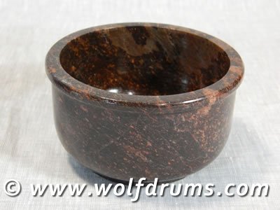 Natural Stone Smudge Bowl 4inch - Click Image to Close