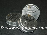 NEW - Dragons Blood incense resin in tin