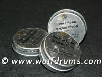 (image for) NEW - Dragons Blood incense resin in tin