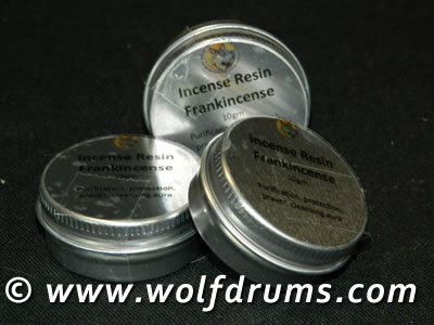 (image for) NEW - Frankincense incense resin in tin