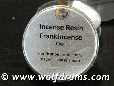 NEW - Frankincense incense resin in tin - Click Image to Close