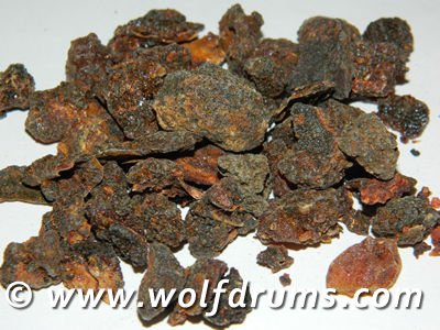 (image for) NEW - Myrrh incense resin in tin