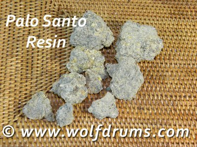 (image for) NEW - Palo Santo incense resin in tin