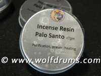 NEW - Palo Santo incense resin in tin