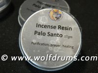 (image for) NEW - Palo Santo incense resin in tin